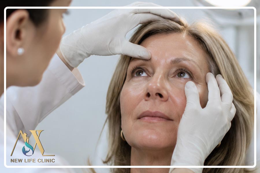 بررسی سلامت بیمار قبل از جراحی پلک